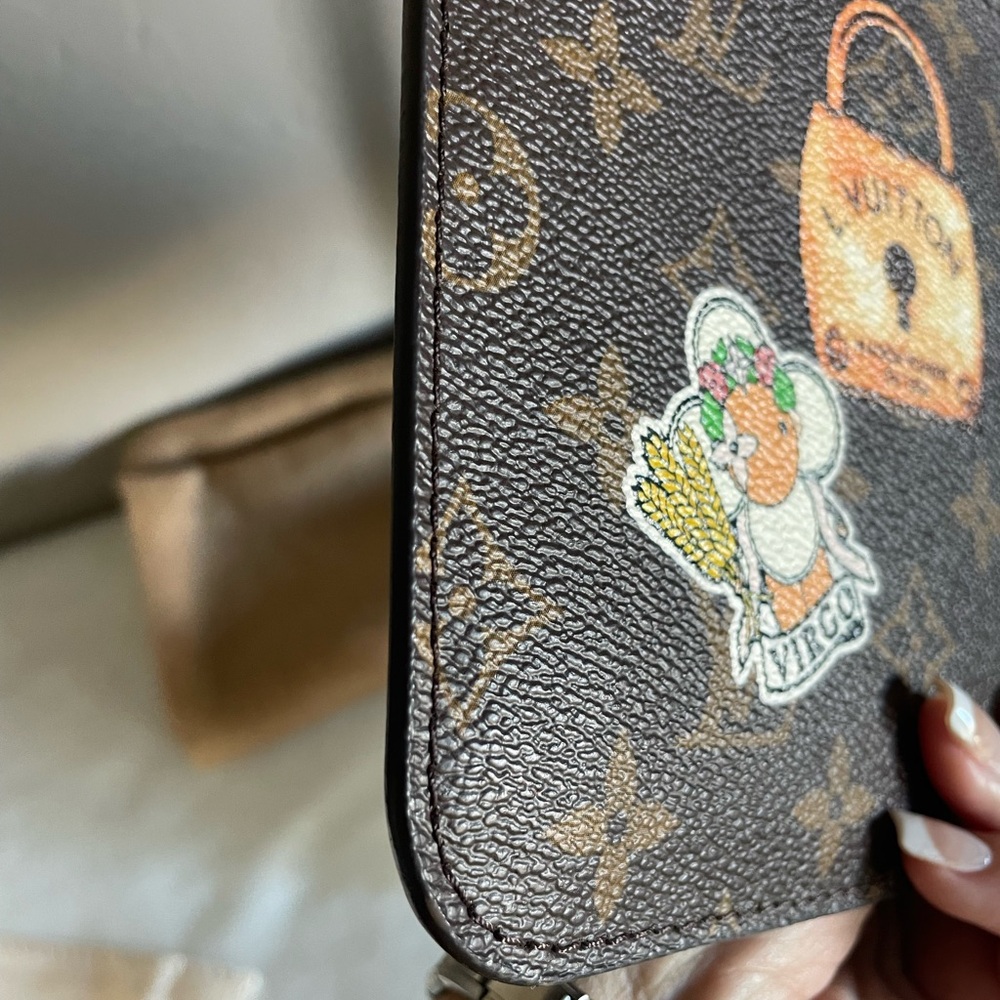 EUC Louis Vuitton World tour Neverfull pochette - Picture 11 of 17